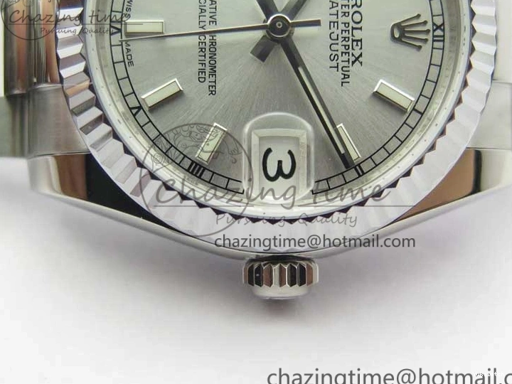 Bracelet SEIKO on President Best 31mm Stick NH05A SS Dial SS 178274 Datejust Silver GSF Markers Edition 0115